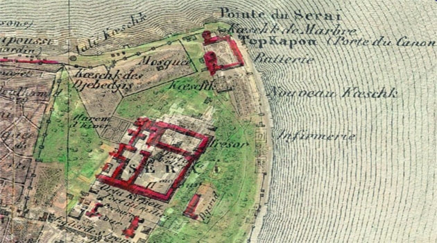 Tarihi İstanbul haritaları